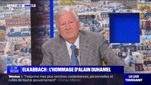 Jean-Pierre Elkabbach: "Quand Nicole [son épouse] m'a dit que c'était fini, je me suis senti un peu mort aussi", confie Alain Duhamel