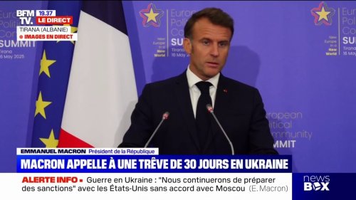Élection en Roumanie: Emmanuel Macron indique que "si le candidat pro-russe et anti-européen pouvait être élu, les conséquences sur la Moldavie seraient extrêmement dommageables"