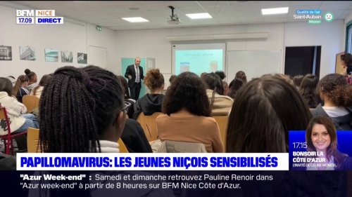 Nice: sensibilisation aux papillomavirus auprès des élèves