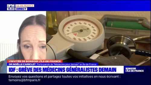 Ile-de-France: grève des médecins ce jeudi et vendredi