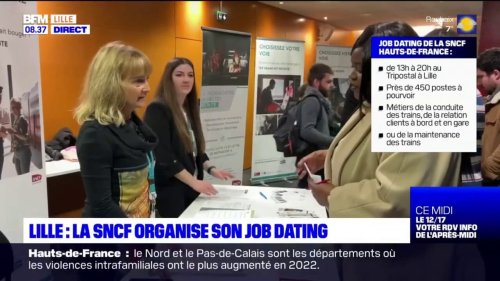 Lille: la SNCF organise un job dating