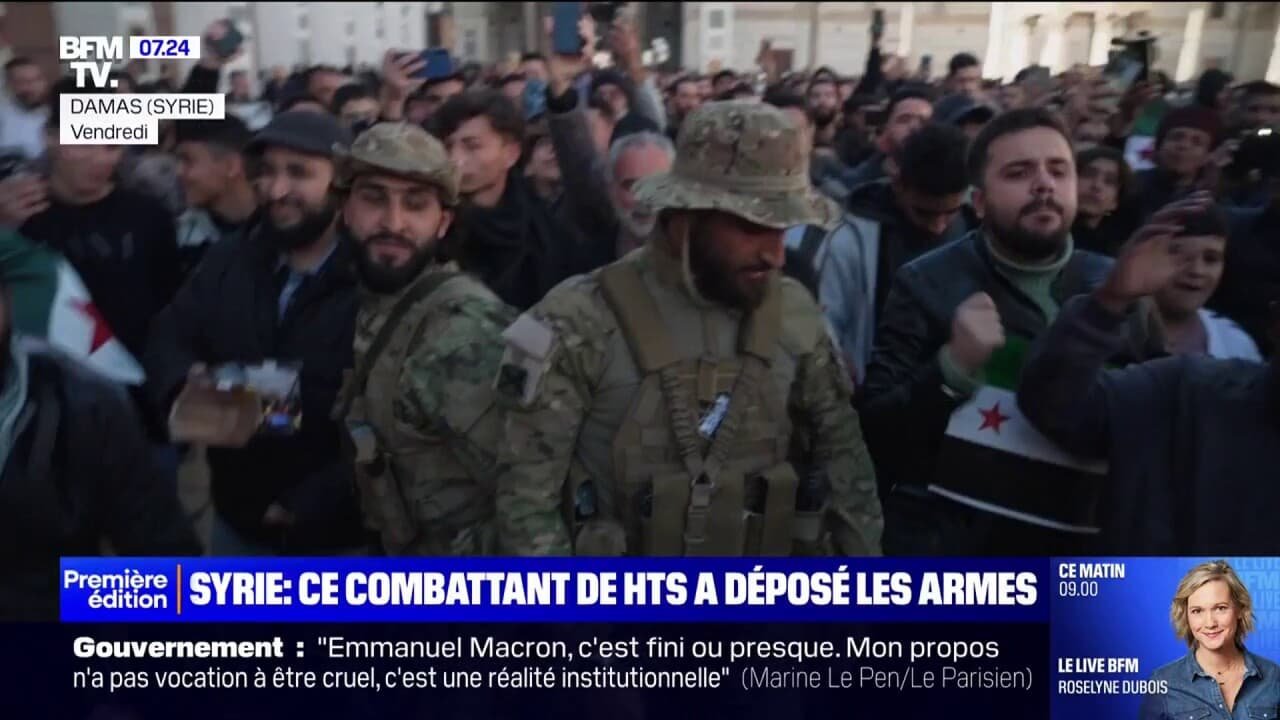 Syrie: ce combattant de HTS est aussi producteur d’olive