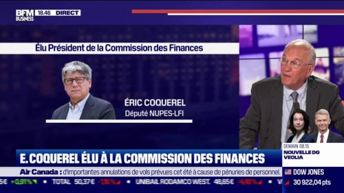 La nomination d'Eric Coquerel à la tête de la Commission des finances inquiète