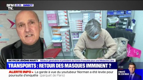 Le Dr Jérôme Marty dénonce la reprise des menaces contre les médecins d'opposants à la vaccination