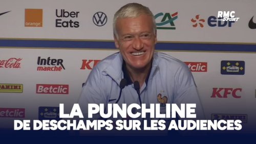 Équipe de France : La Punchline de Deschamps sur l'audience des Bleus