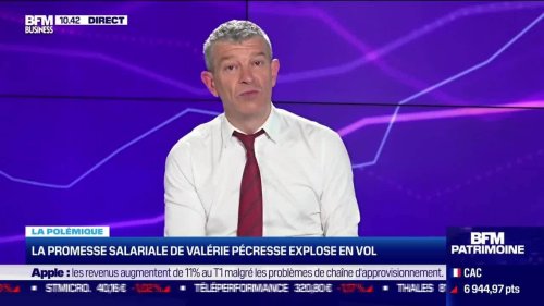 Nicolas Doze : La promesse salariale de Valérie Pécresse explose en vol - 28/01