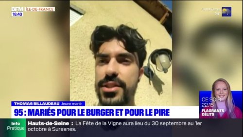 Val-d'Oise: mariés pour le burger et pour le pire