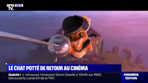 Le Chat Potté fait son retour au cinéma pour "La dernière quête"