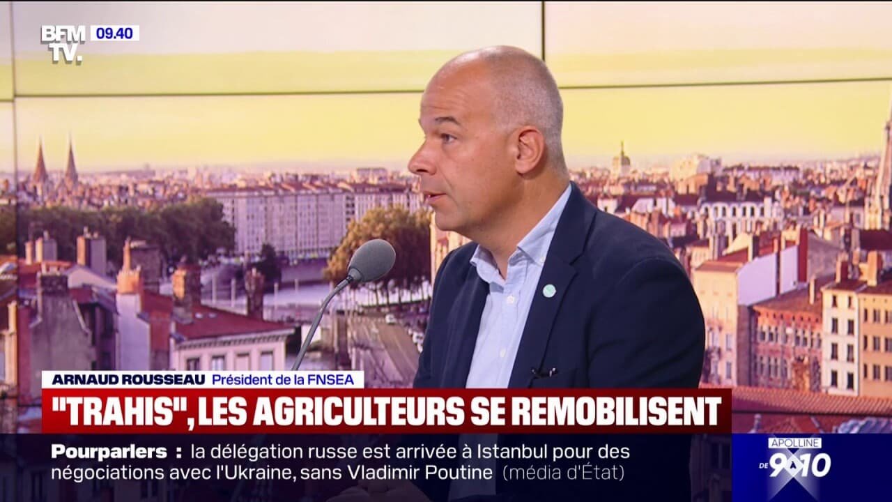 « Les promesses qui nous sont faites ne sont pas là »: Arnaud Rousseau, président de la FNSEA, affirme que les agriculteurs vont « se mobiliser » à nouveau