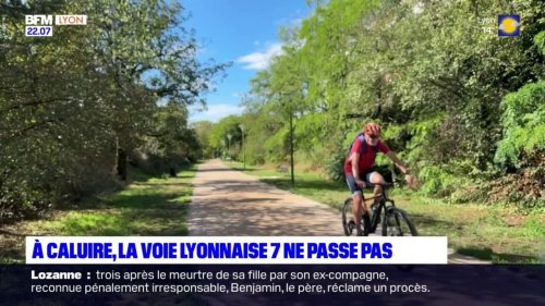 A Caluire, la voie lyonnaise 7 ne passe pas