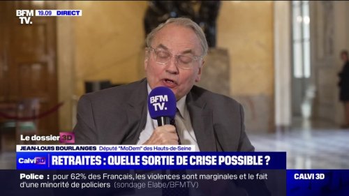 Jean-Louis Bourlanges, député MoDem des Hauts-de-Seine: "Nous sommes dans une situation où la décision publique est en crise"