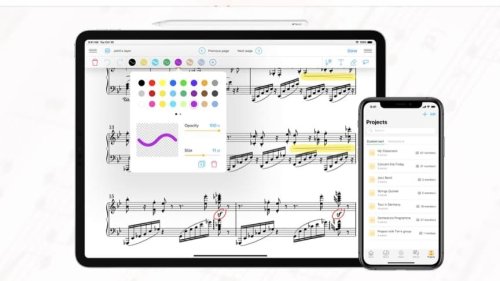 Newzik: l'application qui permet aux orchestres de lire les partitions numériquement