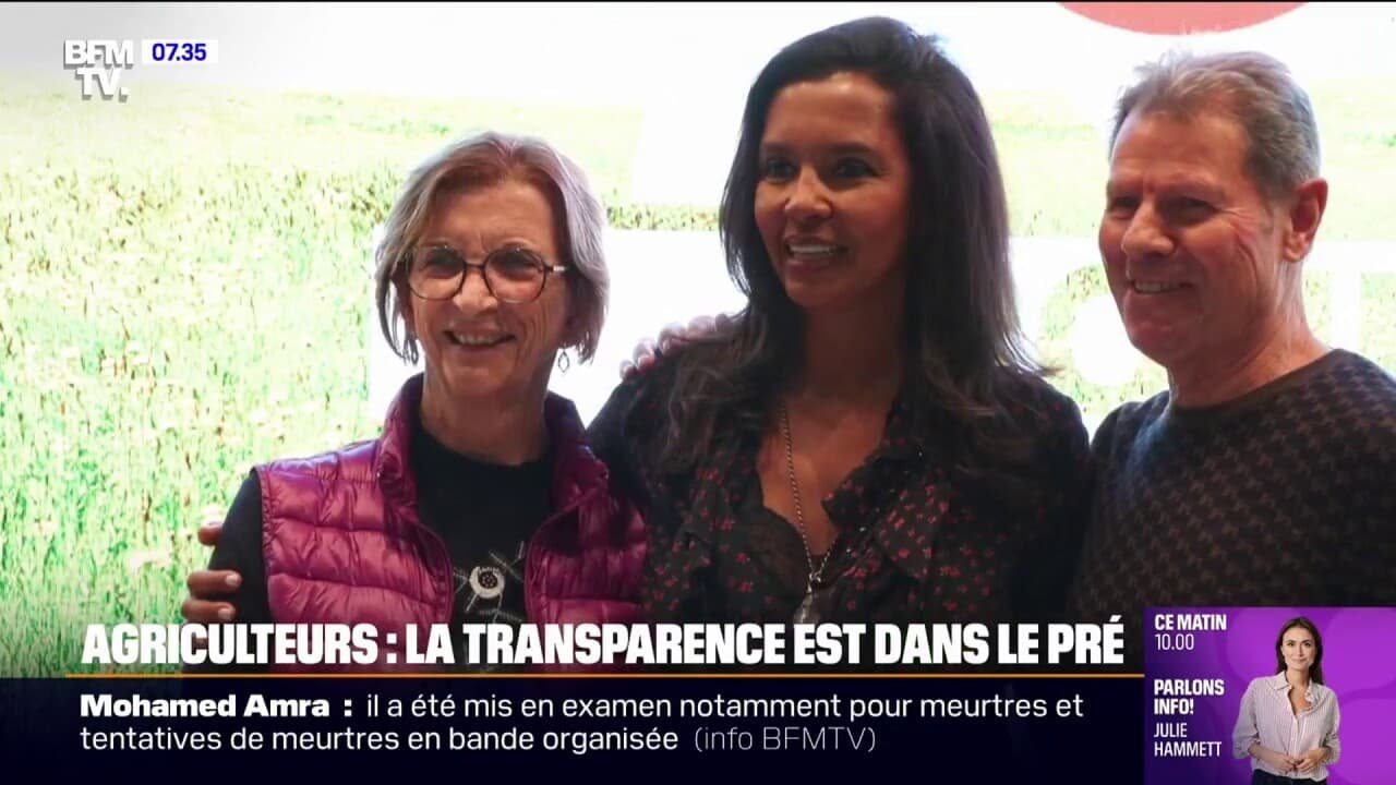 Salon de l’agriculture: Karine Le Marchand entourée des acteurs de la filière agroalimentaire