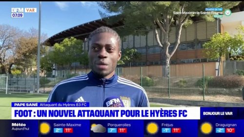 Football: un nouvel attaquant pour le Hyères FC