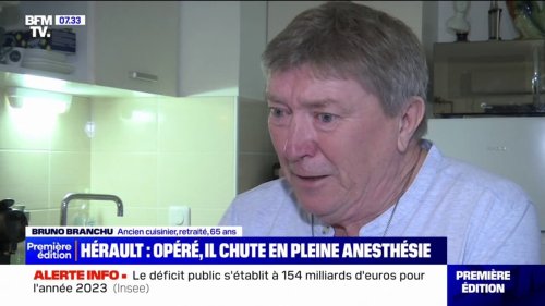Hérault: ce retraité chute de la table d'opération durant son anesthésie et réclame des explications