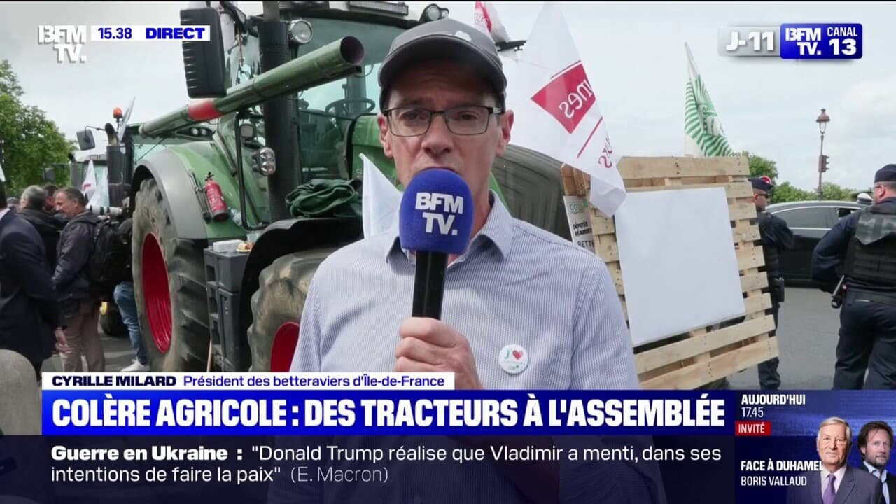La loi agricole dite Duplomb « est vitale », estime le président des betteraviers d’Île-de-France