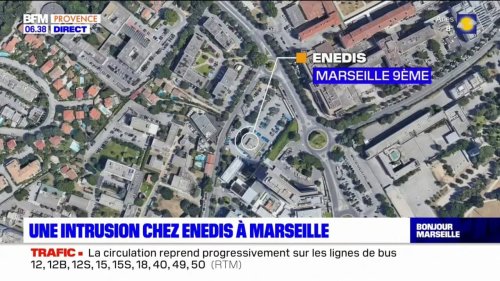 Marseille: des bobines de câbles électriques et des palettes incendiées chez Enedis