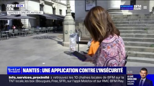 À Nantes, une application permet de calculer le trajet à pied le plus sûr