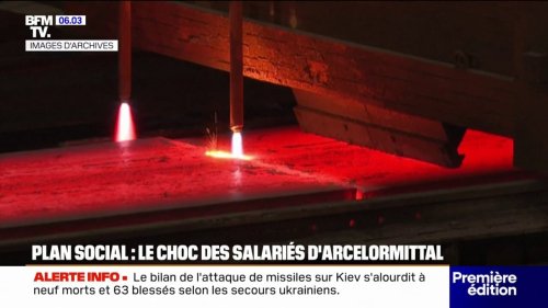 "Un tsunami industriel et social": à Arcelormittal les salariés sous le choc après l'annonce d'un plan social
