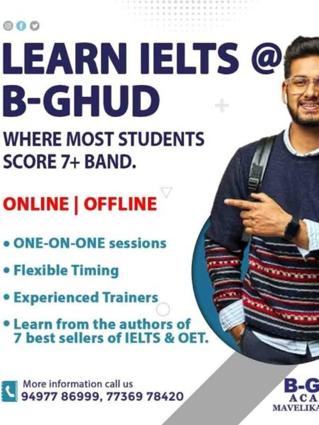 B-GHUD ACADEMY - BEST IELTS COACHING CENTRE IN KERALA