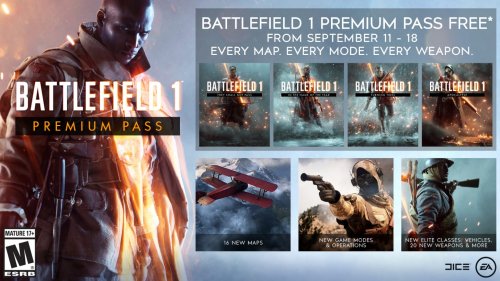 'Battlefield 1' Premium Pass is free on PS4, Xbox One, and PC for a week