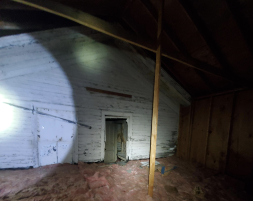 Man finds hidden 'horror house' in his attic