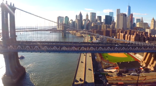 Aerial drones used to film the most beautiful tribute to New York City you'll ever see