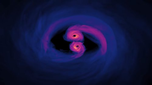 Two colliding black holes created a phenomenon scientists have never seen before