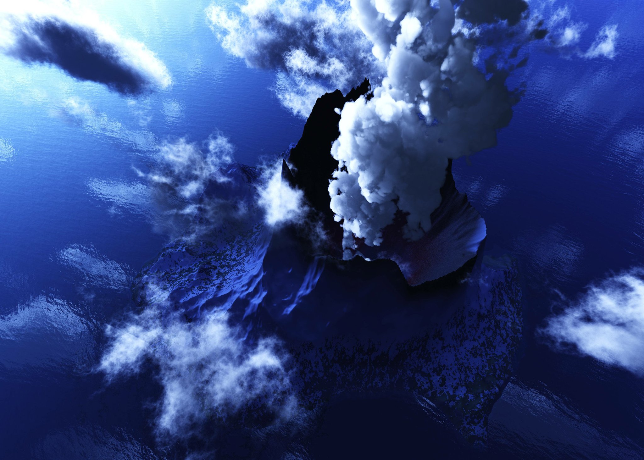 Ouragans, Storms, Hurricanes, Volcanos  cover image
