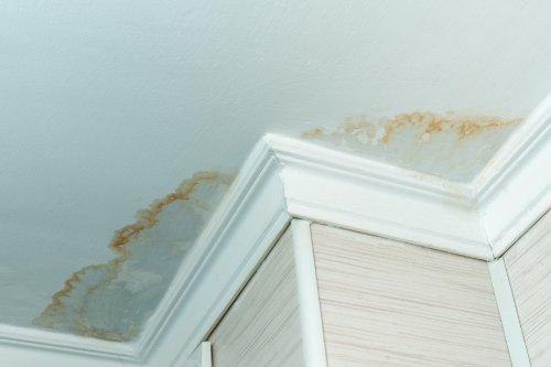 How to remove water stains from your ceiling
