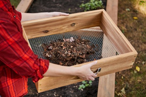 How to Make a Soil Sifter Box for Healthy Compost