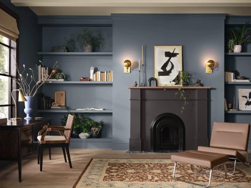 9 Blue-Gray Paint Colors the Experts Swear By