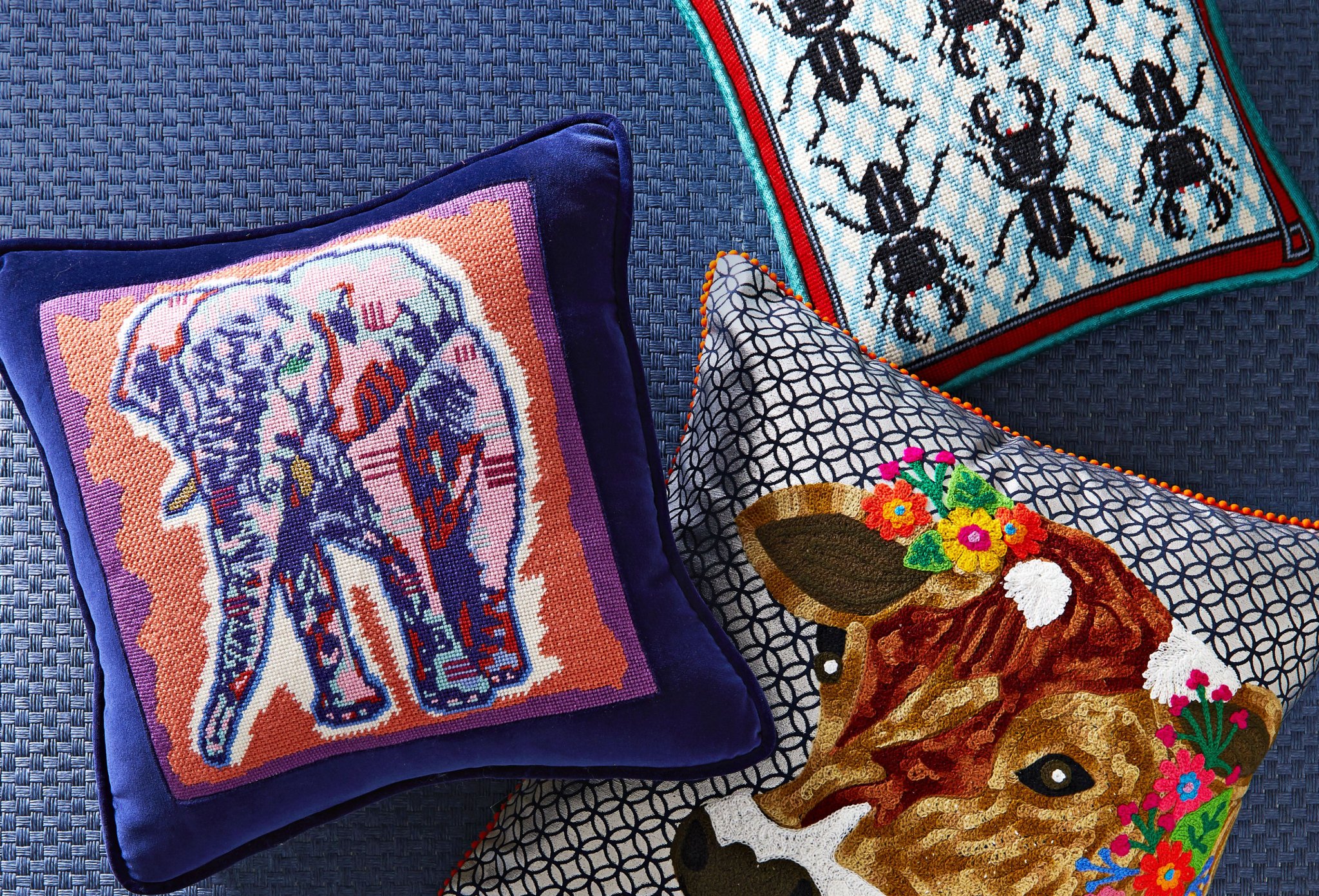 How to Needlepoint to Make Wall Art, Throw Pillows, and More