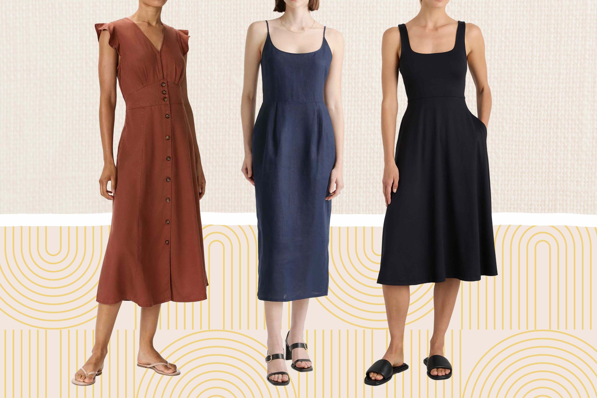 Stop Buying Dresses That Overwhelm Your Frame—Instead, Opt for Leg-Lengthening, Petite-Friendly Picks from $50