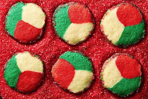 Christmas Twist Cookies