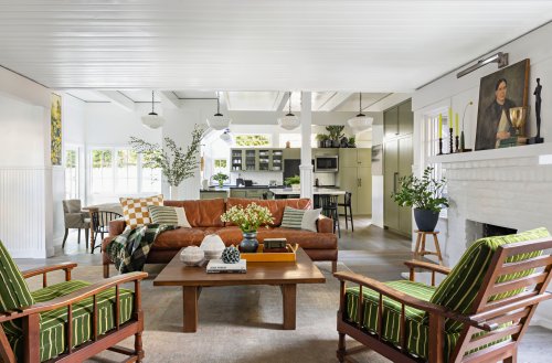 Green Accents Transform This SoCal Home and Garden into an Oasis