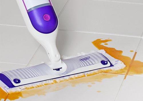 The New Swiffer PowerMop Might Convince You to Finally Ditch Your Mop