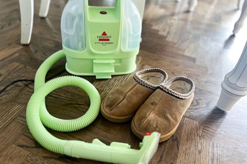 I Put the New Bissell Little Green Mini to the Ultimate Test When I Spilled Matcha Everywhere