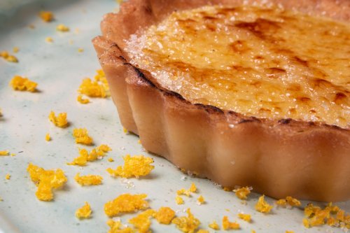 Tarte à la crème brûlée de Cyril Lignac : la recette croustillante ...