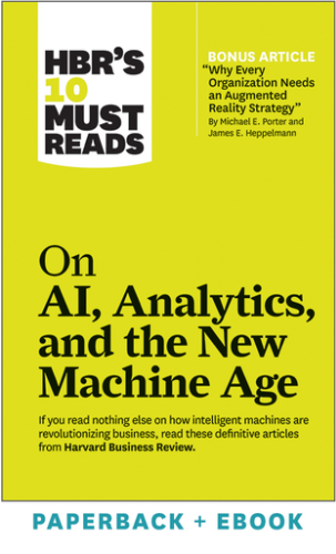 HBR's 10 Must Reads on AI, Analytics, and the New Machine Age (Paperback + Ebook) ^ 1073BN