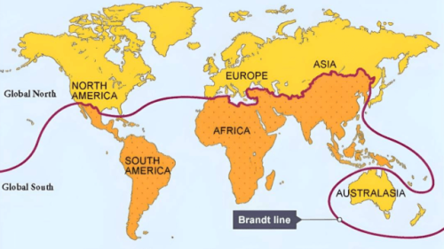 The Brandt Line gave us the Global North and South. It needs an update ...