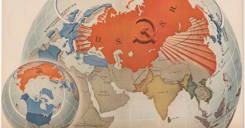 All maps lie. These two maps from the Cold War demonstrate how