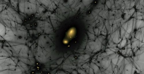 What was it like when the cosmic web formed?