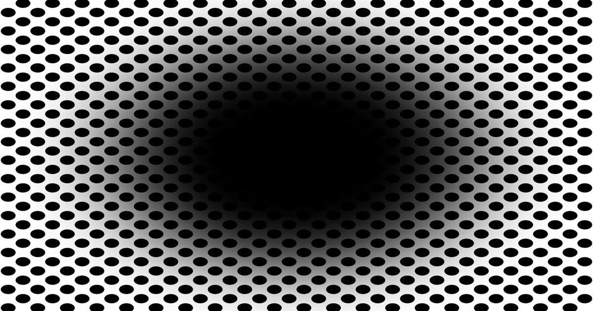 How the "black hole" optical illusion messes with your mind