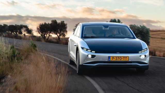 This luxury solar electric car could go 7 months without recharging