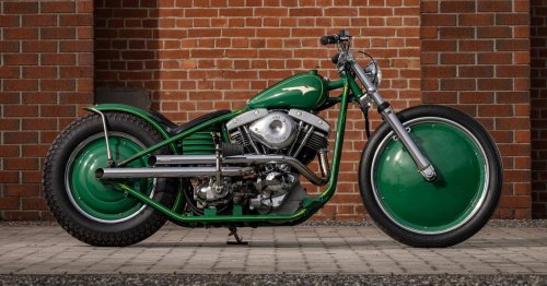 This 1973 Harley Shovelhead is inspired by the legendary Joe Petrali