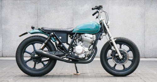 Runabout: A custom Honda CBX250 Twister from Argentina