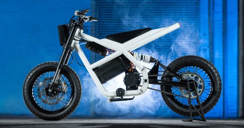Death to Petrol: Untitled's electric supermoto concept