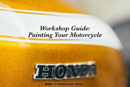Workshop Guide: Painting A Motorcycle, Part II