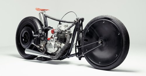 Loco velo: A totally bonkers sprint motorcycle concept